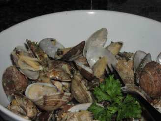 Steamed Clams for Two