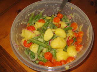 Potato, Cherry Tomato and Green Bean Salad