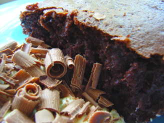 Glazed Chocolate-Sour Cream Cake
