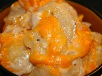 Cheesy Scalloped Potatoes (Calorie-Trimmed)