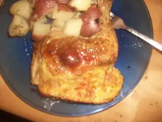 Elegant Stuffed Chicken Quarters