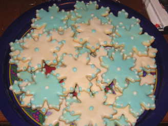 Cookie-Cutter Dutch Sugar Cookies With White Chocolate Glaze