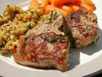 Grilled Marinated Lamb Chops