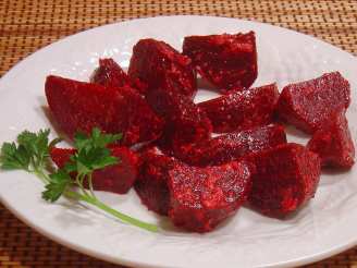 Roasted Beets With Ginger