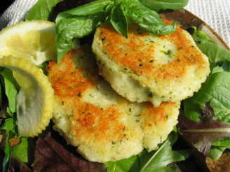 Halloumi and Couscous Cakes