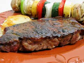 Pan-Fried Rib Eye Steaks