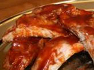 Delicious Oven Baked  Barbecue  Baby Back Ribs