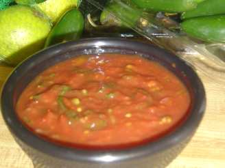 Easy Peasy Canned Salsa