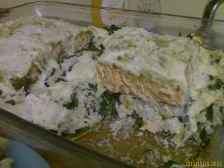 Salmon Basmati Rice Bake