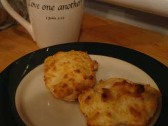 Reduced Fat Cheese Garlic Biscuits