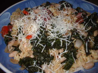 Macaroni With Kale and White Beans