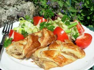 Chicken Wellington (Puff Pastry-Wrapped Chicken)