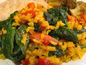 Spinach Pilaf