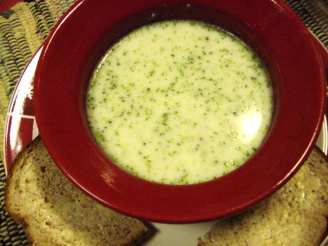 No Cream Creamy Broccoli Soup