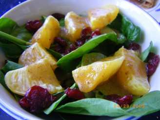 Spinach and Tangerine Salad