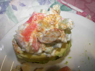 Crab Stuffed Avocado