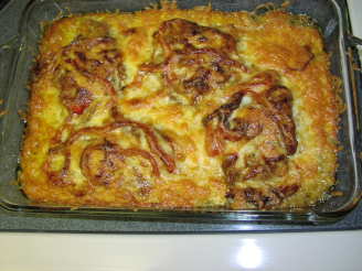 Cheesy Chops and Peppers Casserole