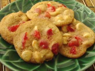 Vanilla Chip Cherry Cookies