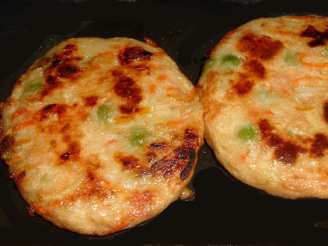 Chicken Tempura Pancakes