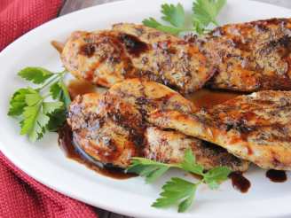 Chicken Breast With Honey-Balsamic Glaze