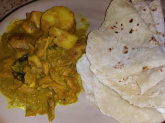 Chicken Curry and Roti