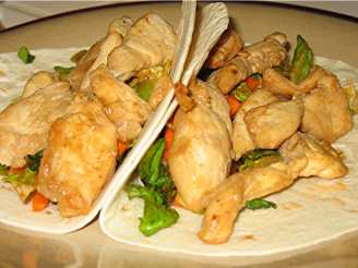 Teriyaki Chicken Wraps