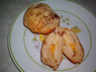 Easy Apple Cheddar Biscuit/Dumpling