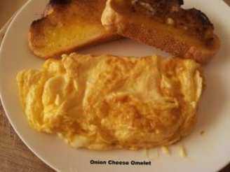 Onion Cheese Omelet