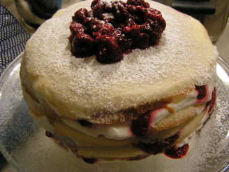 Raspberry Cream Torte