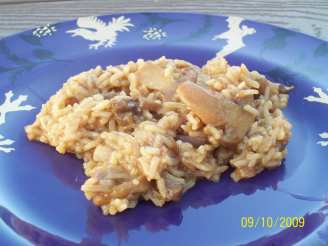 Brown Mushroom Rice