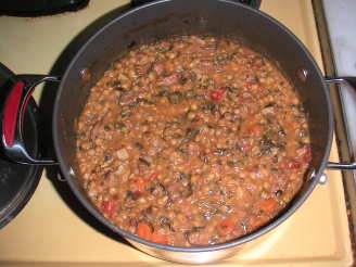 Rachael Ray's Hungarian Sausage and Lentil Stoup