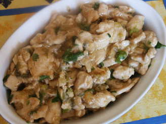 Super Quick Thai Flavoured Stir-Fried Chicken.