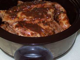 Slow Cooker Barbecue Ribs