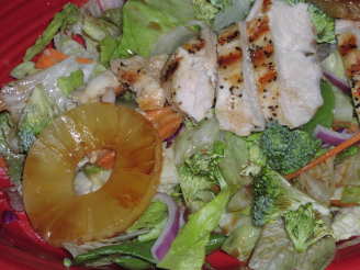 Asian-Style Grilled Chicken Salad