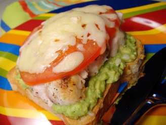 Avocado and Chicken Melts