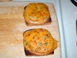 Broiled Cheddar Tomato Sandwiches