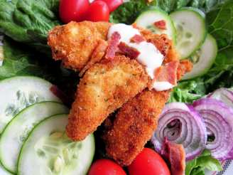 Fried Chicken BLT Salad