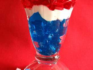 Red, White and Blue Parfaits