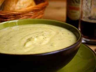 St. Patrick's Day Potato Soup With Pesto