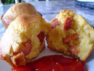 Easy and Quick Corn Dog Muffins