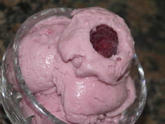Raspberry Frozen Yogurt