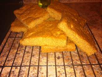 L - C Gluten Free Basic Flax Meal Focaccia Bread