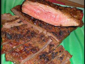 Ivo's Grilled Spice-Rubbed Flank Steak