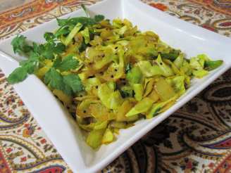 Spiced Indian Cabbage