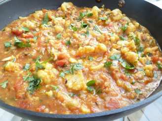 Cauliflower & Red Lentil Curry