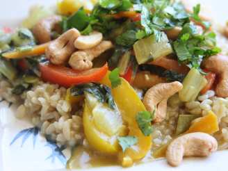 Colorful Cashew Curry