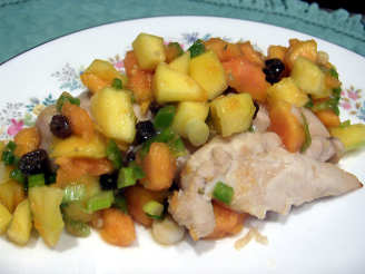 Rum Marinated Chicken With Tropical Salsa