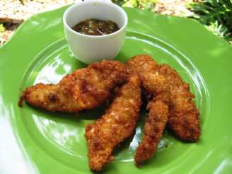 Coconut Chicken Fingers With 30 Minute Mango Chutney