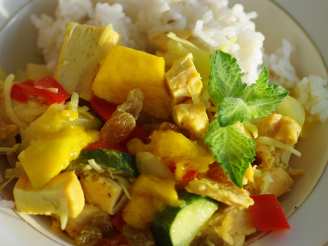 Typically Tropical Mango Chicken