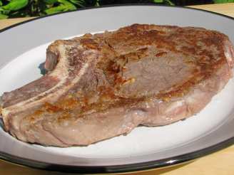 Salt-Fried Rib-Eye Steak
